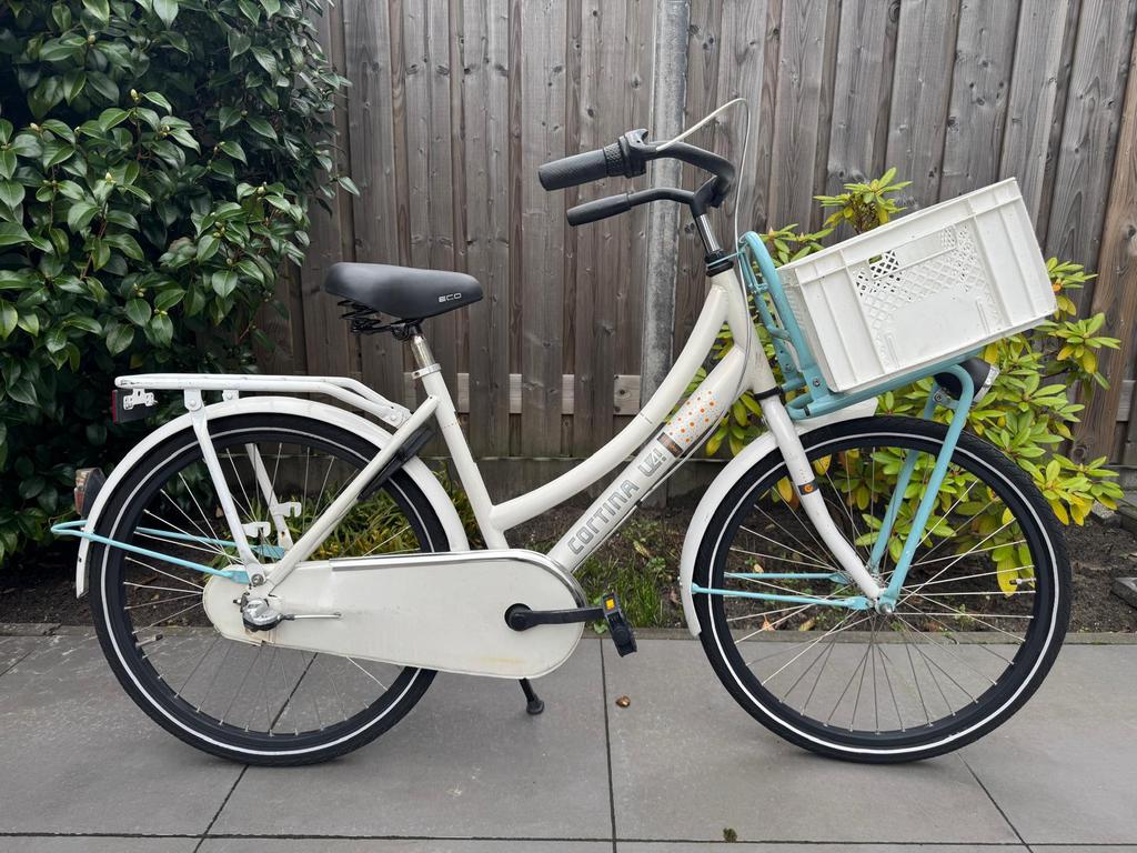 Cortina u4 24 inch meisjesfiets 3 versnellingen, Ophalen, Gebruikt, 24 inch, Versnellingen