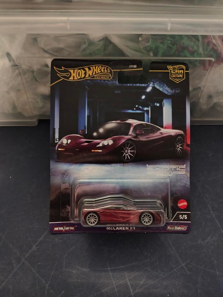 Hot Wheels McLaren F1, Hobby en Vrije tijd, Modelauto's | Overige schalen, Ophalen of Verzenden, Nieuw, Auto