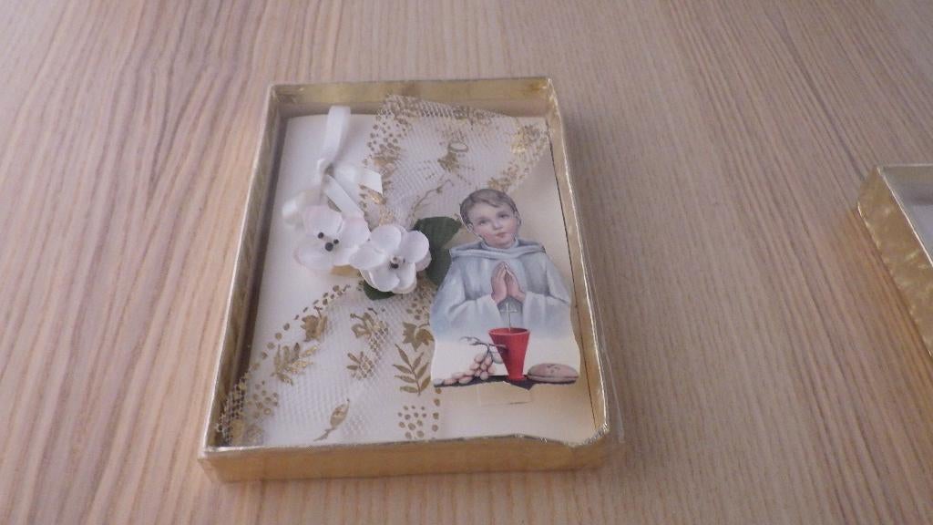 mooie retro kaarten van eerste communie, Verzamelen, Ophalen of Verzenden, Gebruikt