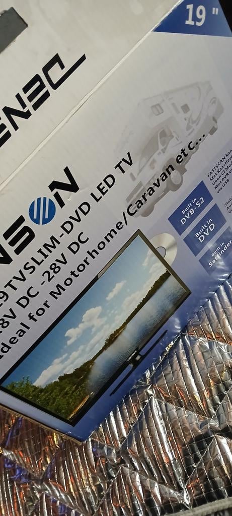 Denson 19 inch tv camper caravan, Caravans en Kamperen, Ophalen of Verzenden, Zo goed als nieuw
