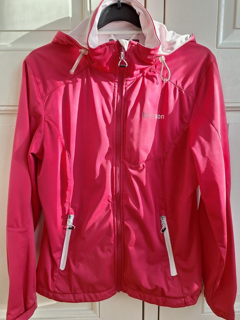 Björnson Softshell Jas Dames Maat 42 Roze, Maat 42/44 (L), Ophalen of Verzenden, Roze, Gedragen