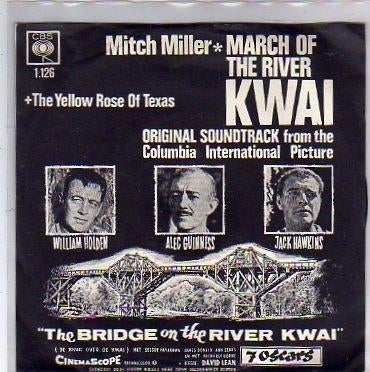 Mitch Miller- The Bridge on the river Kwai, Cd's en Dvd's, Vinyl Singles, Verzenden, 7 inch, Zo goed als nieuw, Pop