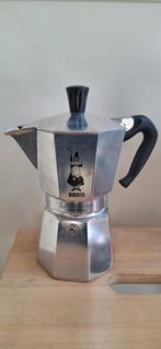 Bialetti Mokka Express 6 persoons + extra onderdelen, Ophalen of Verzenden, Gebruikt