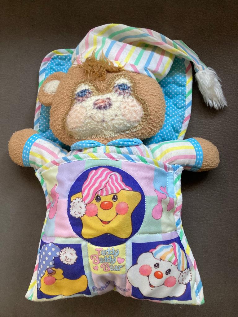 Zachte slaapknuffel van Fisher Price, Overige merken, Beer, Ophalen of Verzenden, Zo goed als nieuw