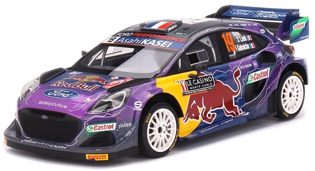 Ford PUMA RALLY1 #19 LOEB/GALMICHE WINNER MONTE CARLO 2022, Hobby en Vrije tijd, Modelauto's | 1:18, Ophalen of Verzenden, Nieuw