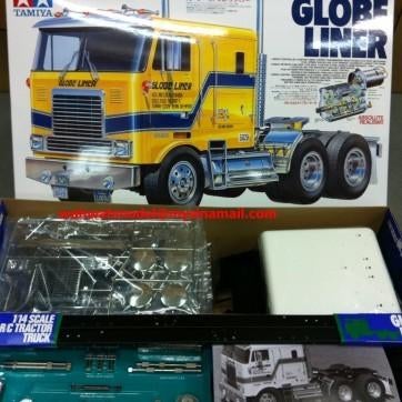 TE KOOP GEVRAAGD Tamiya Globeliner nieuw in doos, Hobby en Vrije tijd, Modelbouw | Radiografisch | Auto's, Schaal 1:14, Nieuw