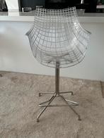 Driade Meridiana design barkruk, Ophalen, Kunststof, Gebruikt, Met voetsteun