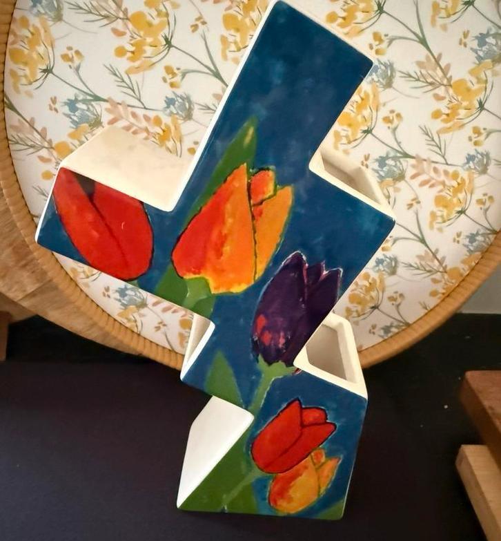 Tulpen vaas schoonhoven keramiek, Ophalen of Verzenden