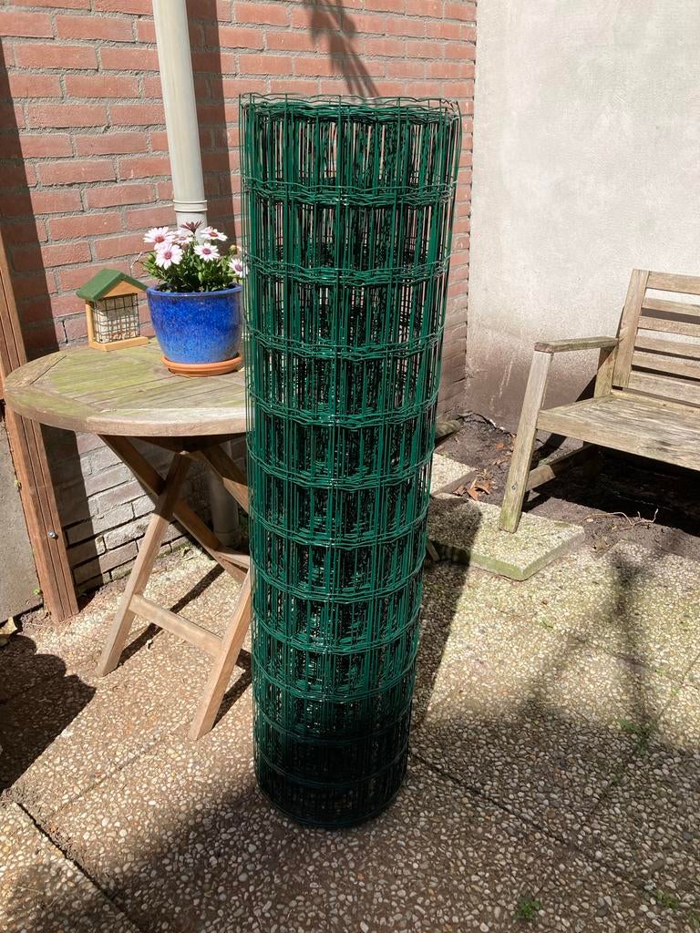 Groen tuingaas - ca. 20m x 125cm (nieuw), Tuin en Terras, Gaas en Draad, Ophalen, Nieuw, Gaas