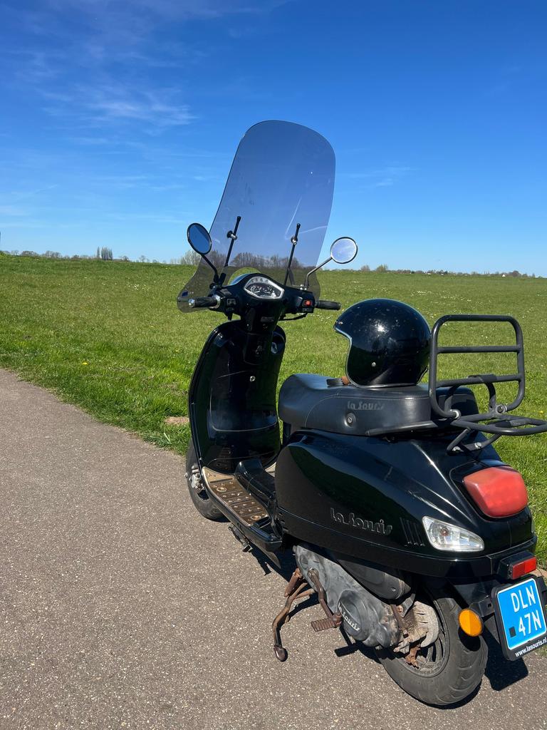 La Souris scooter Vespelini Scooter Zwart Black Edition, Gebruikt, Benzine, Ophalen, Overige merken