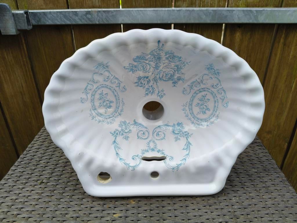 antieke porseleinen wastafel, Ophalen of Verzenden