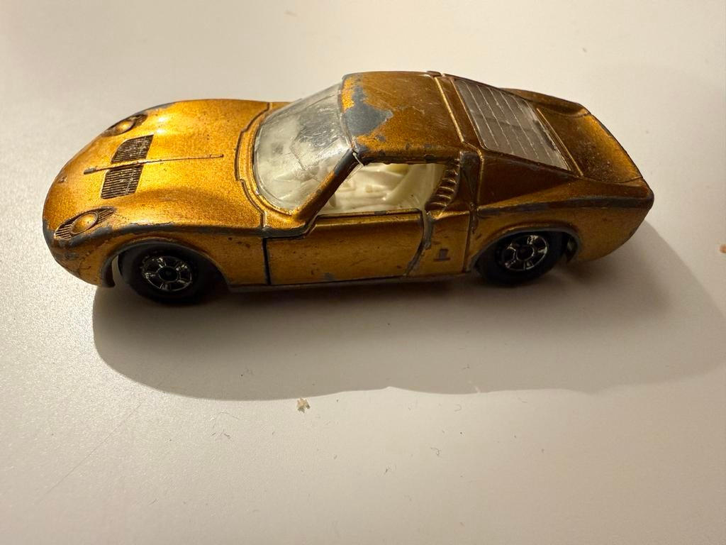 Matchbox Lamborghini Miura Superfast, Overige merken, Gebruikt, 1:50 of kleiner, Auto