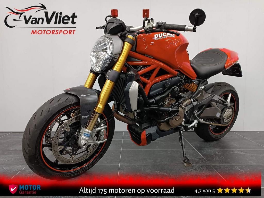 Prachtige Ducati Monster 1200 S + Opties Zie Foto\'s.!, Motoren, DUCATI, 2 cilinders, 1198 cc, Bedrijf