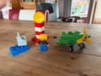 Duplo klein vliegtuig 10808, Ophalen of Verzenden, Gebruikt, Complete set, Duplo