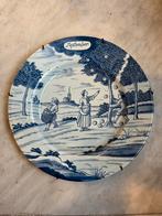 Bord maand September. Westraven delfts, Antiek en Kunst, Antiek | Wandborden en Tegels, Ophalen of Verzenden