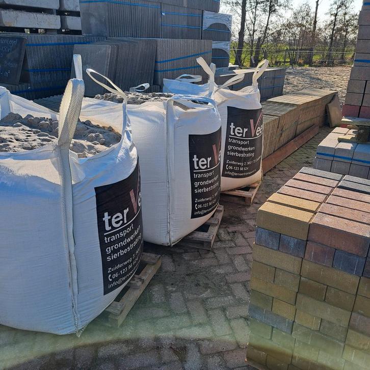 Big bag zand, Tuin en Terras, Zand, Ophoogzand, Ophalen of Verzenden