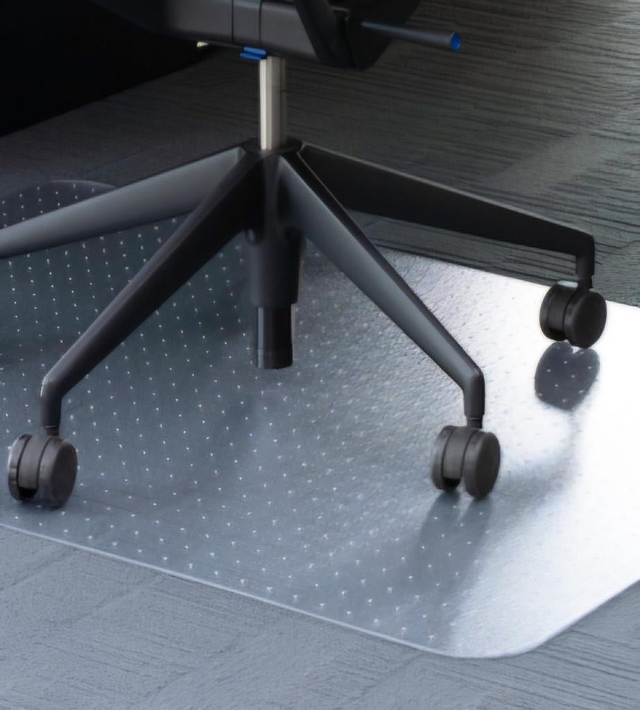 Vloermat voor bureaustoel, Ophalen, Zwart