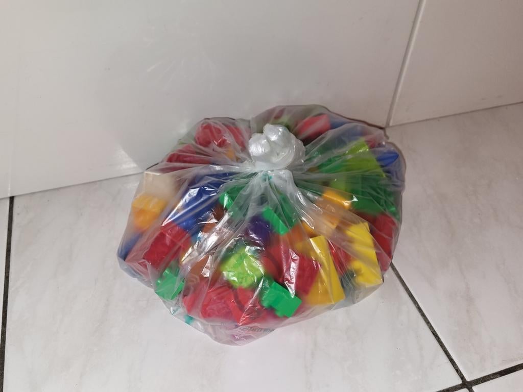 Duplo set met 100 stenen, Gebruikt, Ophalen of Verzenden, Duplo, Duplo
