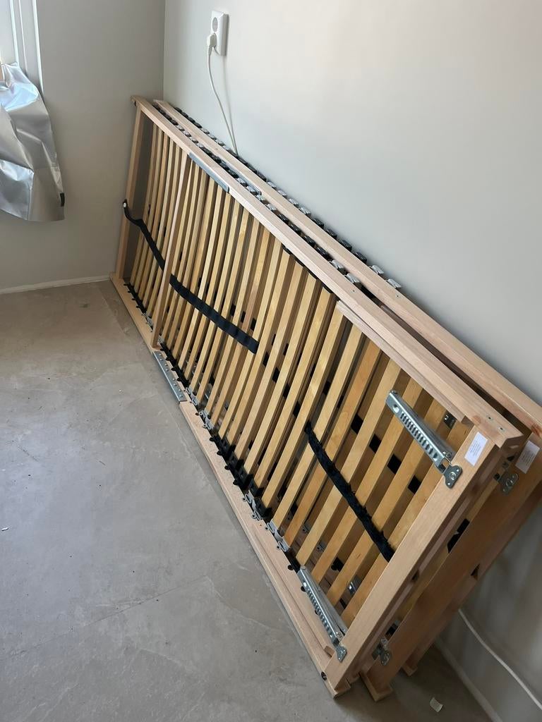 2x Lattenbodem 80x200 cm - Lidl Livarno, Ophalen, Gebruikt, Tweepersoons, 80 cm