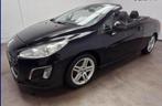 Peugeot 308 1.6 VTI CC 2011 Zwart, Auto's, Voorwielaandrijving, Stof, Zwart, 4 cilinders