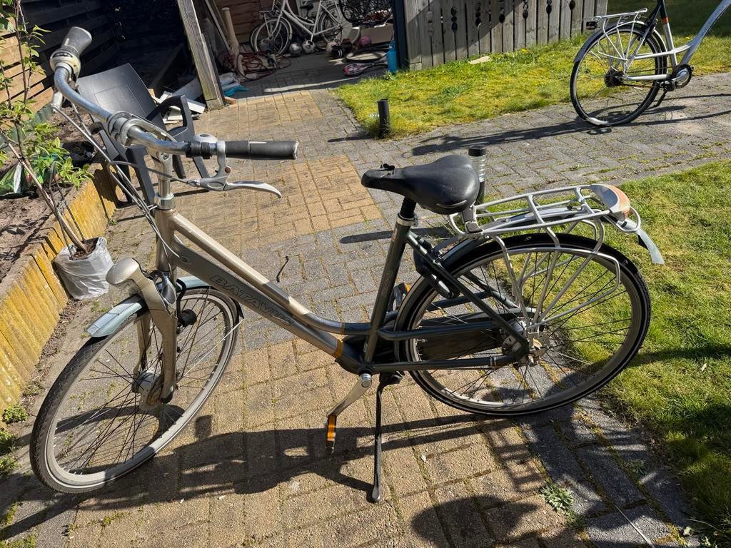 Batavus Staccato Damesfiets - Gebruikt, Fietsen en Brommers, Fietsen | Dames | Damesfietsen, Ophalen, Versnellingen, Batavus, Trommelrem