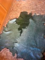 Militair groene gekrompen schapen/lamshuiden (3 stuks) leer, Gebruikt, Leer of Kunstleer, Ophalen of Verzenden, 30 tot 120 cm