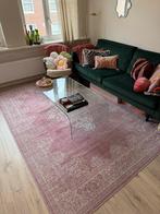 Roze vloerkleed met licht patroon 200x300 cm, Huis en Inrichting, Ophalen, Overige kleuren, Zo goed als nieuw, 200 cm of meer