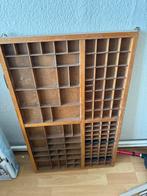Vintage houten letterbak / sorteerbak, Ophalen