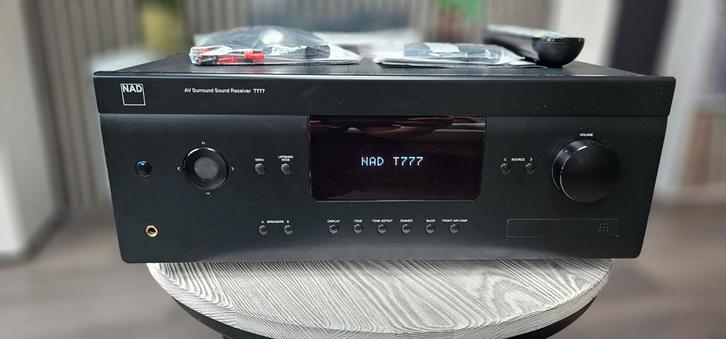 NAD T777 v3 AV surround receiver. (nieuwstaat), Audio, Tv en Foto, Versterkers en Receivers, Gebruikt, 7.1, 120 watt of meer, Overige merken