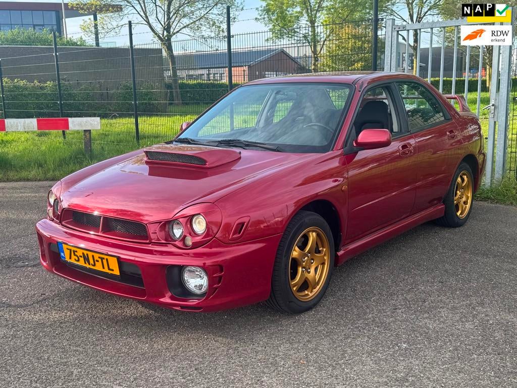 Subaru Impreza 2.0 WRX AWD 218PK NAP Concoursstaat UNIEK, Auto's, Subaru, 1994 cc, Gebruikt, 1340 kg, 4 cilinders