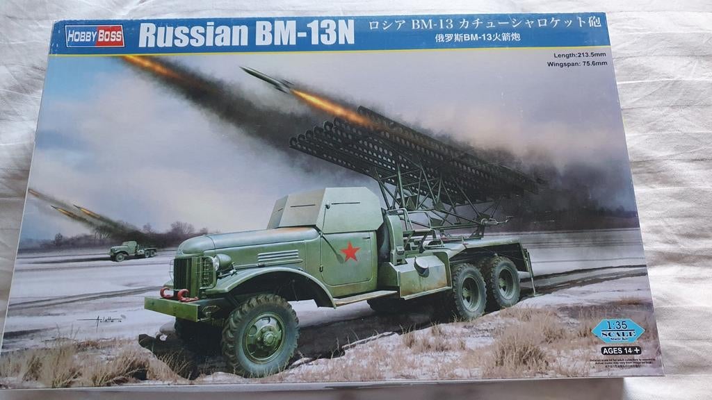Trumpeter 1/35 BM-13N, Overige merken, 1:32 tot 1:50, Nieuw, Ophalen of Verzenden