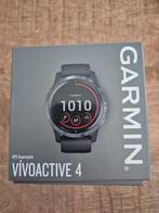 Garmin Vivoactive 4 GPS Smartwatch - Zwart, Gebruikt, Zwart, Garmin, Ophalen of Verzenden