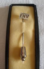 Zilveren F.N.V. speldje, Verzamelen, Ophalen of Verzenden, Zo goed als nieuw, Overige onderwerpen, Speldje of Pin