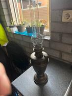 Antieke olielamp - Klassieke sfeerverlichting, Antiek en Kunst, Ophalen of Verzenden