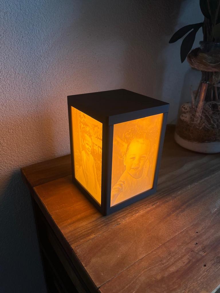 Uniek Moederdag cadeau: gepersonaliseerde fotolamp, Ophalen of Verzenden, Nieuw