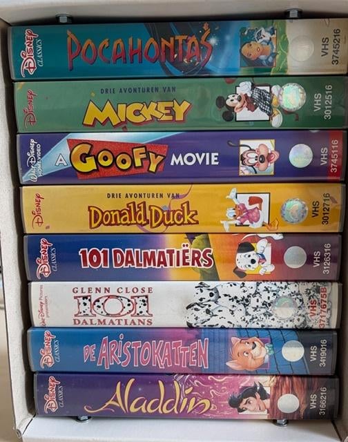 Disneyfilms op VHS (deel nog geseald), Alle leeftijden, Ophalen, Nieuw in verpakking, Overige genres