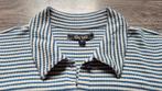 NIEUW King Louie gestreept truitje top met knoopsluiting M, Kleding | Dames, Maat 38/40 (M), Blauw, Nieuw, Ophalen of Verzenden