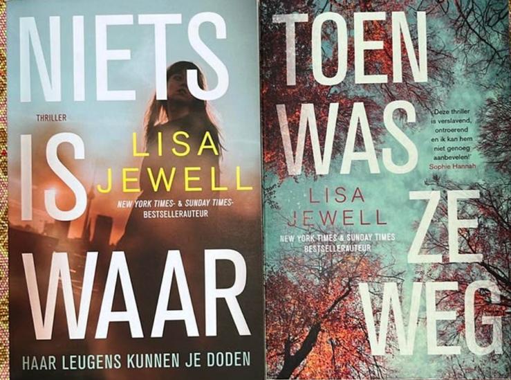 Lisa Jewell Thrillers: Niets is Waar & Toen Was Ze Weg, Boeken, Ophalen of Verzenden, Zo goed als nieuw, Nederland