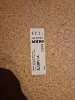 IKEA Bjursta Zwarte Uitschuifbare Eettafel, Ophalen, Gebruikt, 50 tot 100 cm, Modern, functioneel