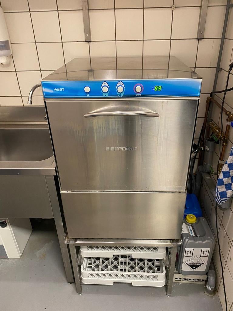 Onderstel voor vaatwasser RVS, Witgoed en Apparatuur, Vaatwasmachines, Ophalen, Zo goed als nieuw