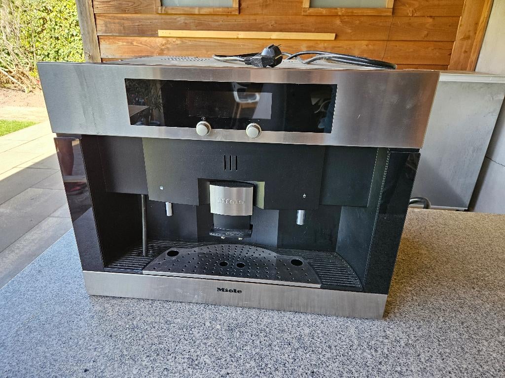 Miele CVA 4060 Inbouw Koffiemachine, Witgoed en Apparatuur, Ophalen, Gebruikt, Koffiemachine, Koffiebonen