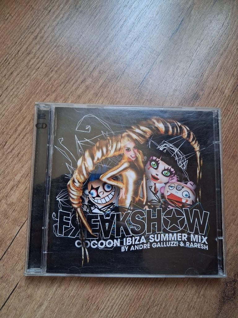 André Galluzzi & Raresh – Freakshow, Cd's en Dvd's, Cd's | Dance en House, Zo goed als nieuw, Techno of Trance, Verzenden