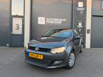 Volkswagen Polo 1.4 16V 63KW DSG 2010 Grijs Nap, Stof, 40 €/maand, Zwart, 4 cilinders