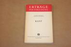 Kant - Gerhardt & Kaulbach - Eträge der Forschung, Boeken, Filosofie, Ophalen of Verzenden, Gelezen