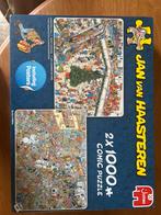 Jan van Haasteren Puzzels 2x1000 stukjes + posters, Ophalen, 500 t/m 1500 stukjes, Zo goed als nieuw, Legpuzzel