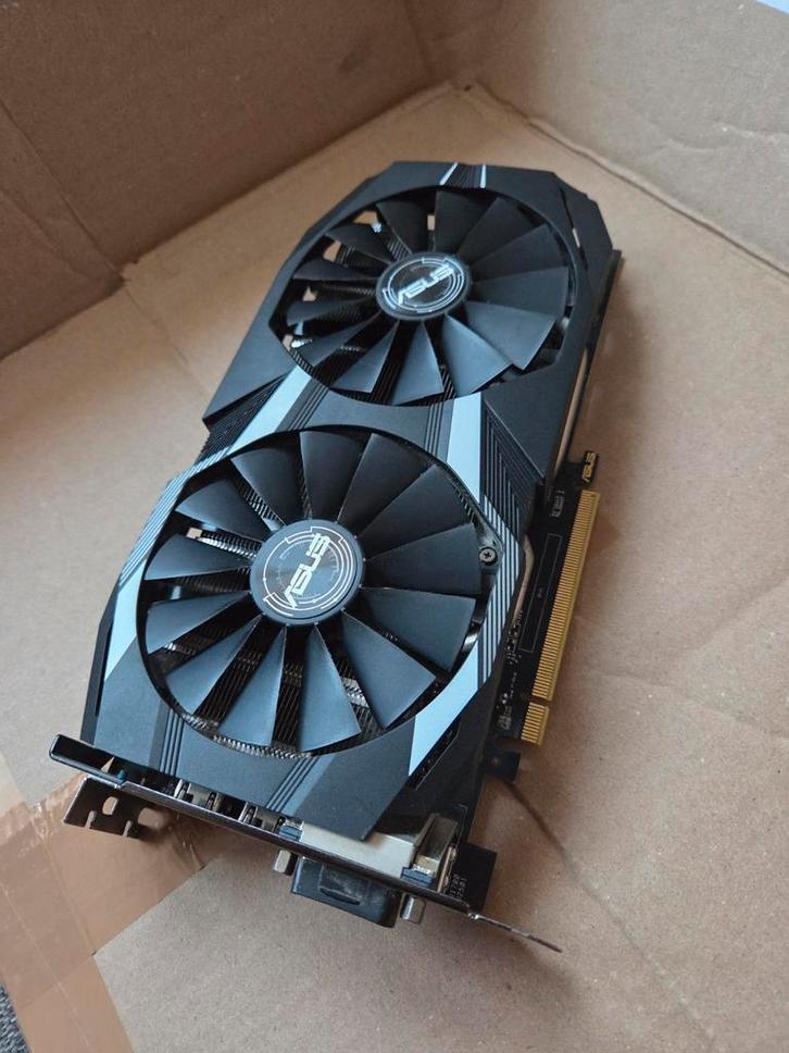 ASUS Dual RX 580 8GB Videokaart - Gebruikt, Computers en Software, Videokaarten, Gebruikt, AMD, PCI-Express 3.0, GDDR5, HDMI, DisplayPort