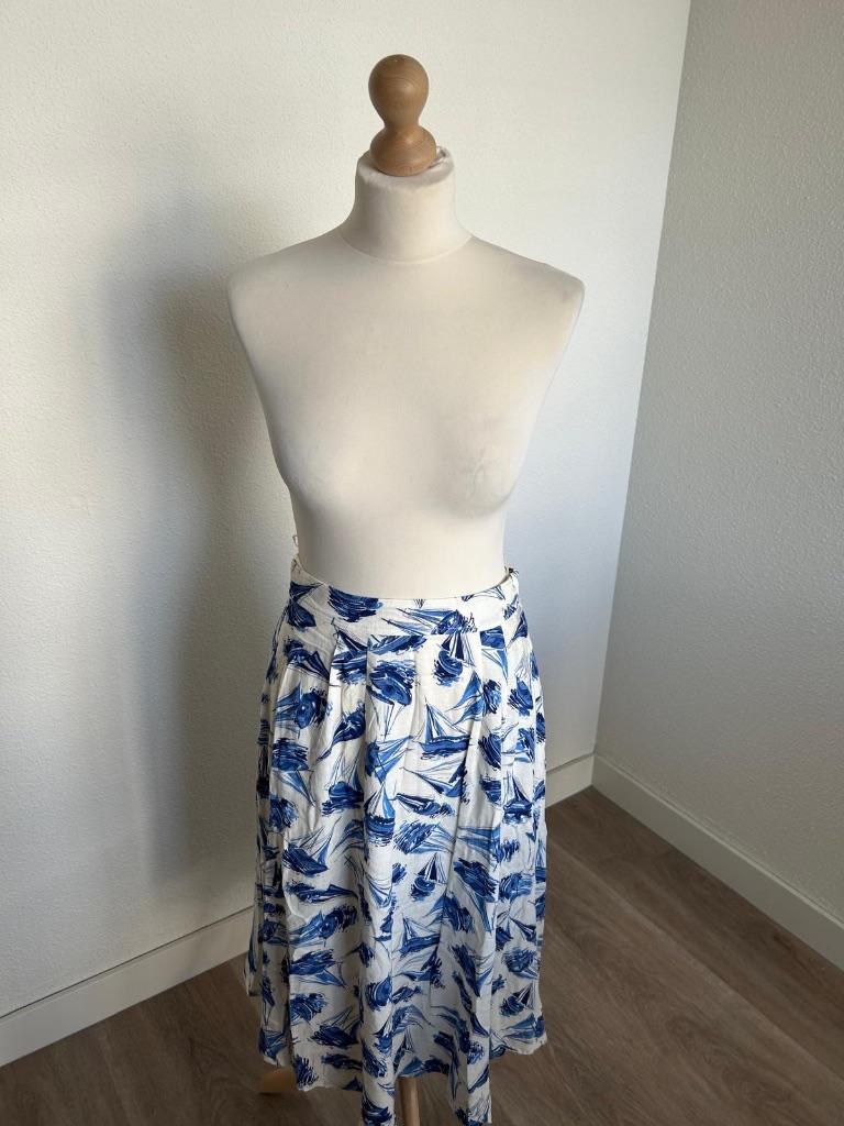 King Louie maat 38 NIEUWE circle skirt love boat midi 365