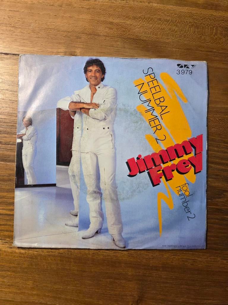 Jimmy Frey - Speelbal nummer 2, Gebruikt, 7 inch, Single, Ophalen of Verzenden