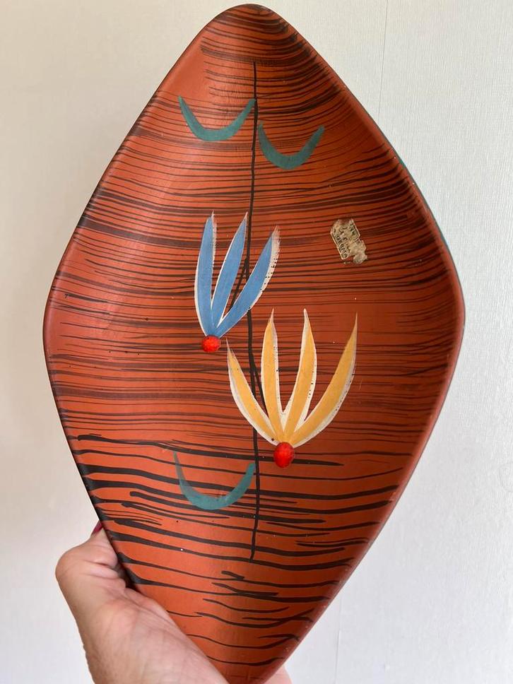 Vintage West Germany Carstens Tonnieshof Schaal Kerateak 60s, Antiek en Kunst, Antiek | Keramiek en Aardewerk, Ophalen of Verzenden
