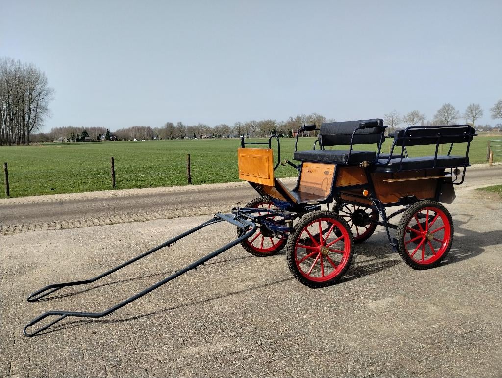 mooie recreatiewagen, Dieren en Toebehoren, Gebruikt, Wagonette, Paard of Pony